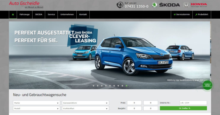 gscheidle.de Web Entwicklung